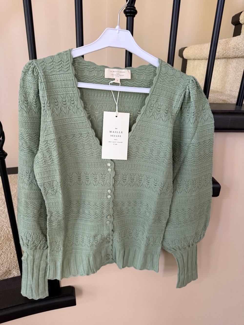 Sezane Charlotte Cardigan - Picture 3 of 7